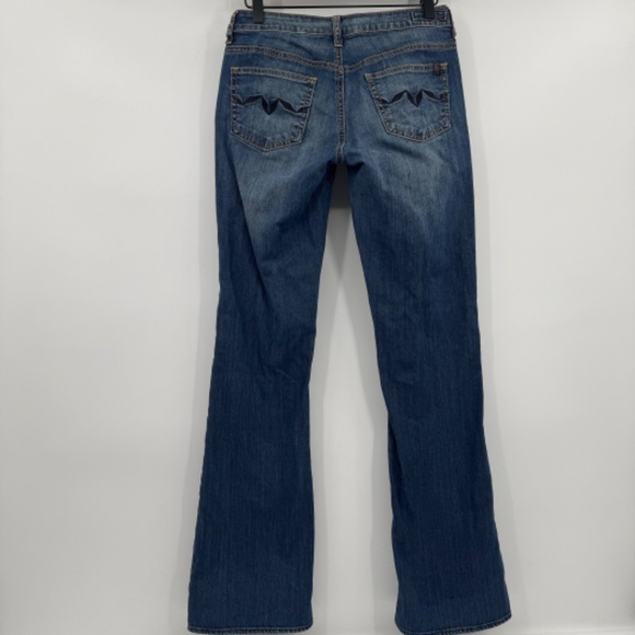 Buffalo David Bitton Jeans Women 27 Blue Denim Bootcut Low Rise 90s Y2K - Picture 4 of 13